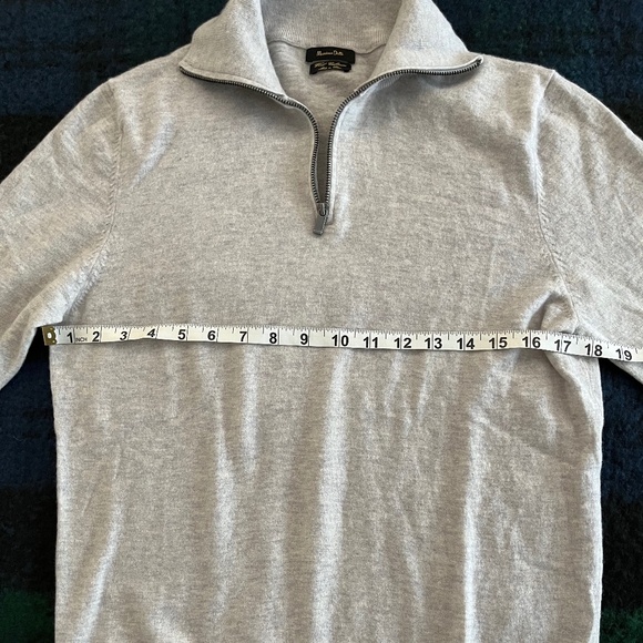 Massimo Dutti Quarter-Zip Sweater - Picture 3 of 6